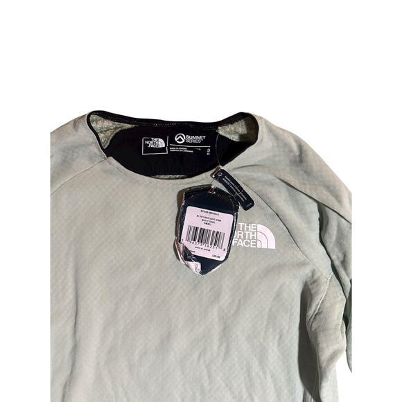 The North Face Summit Series FUTUREFLEECE Crew shirt Light Green SZ S - Picture 2 of 2